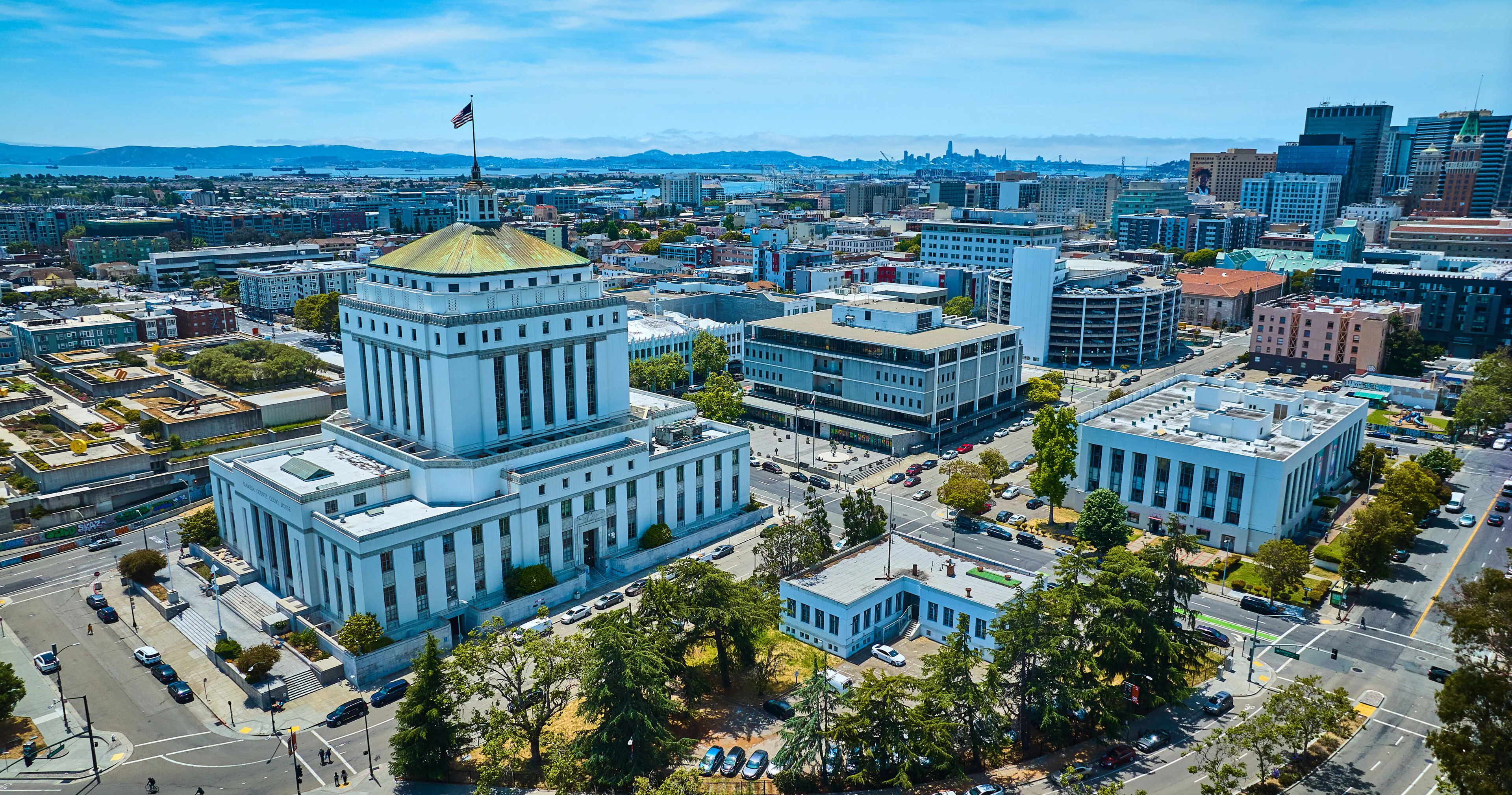 Commercial roof inspection in Oakland