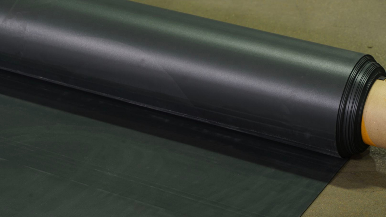Black EPDM Roof System