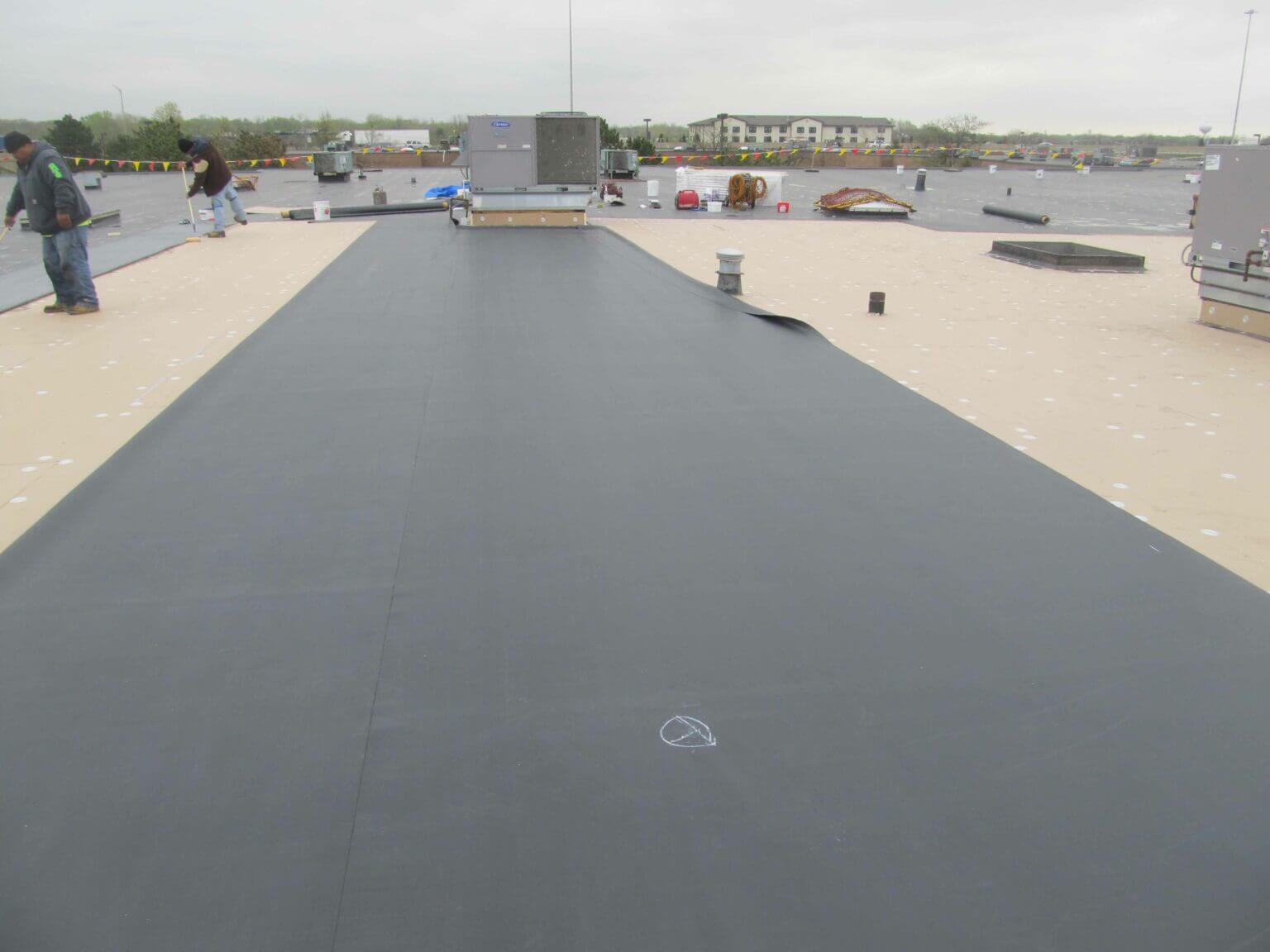 White EPDM Roof System